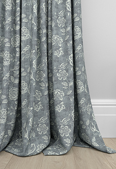 Bird Garden, Charcoal - Made to Measure Curtains